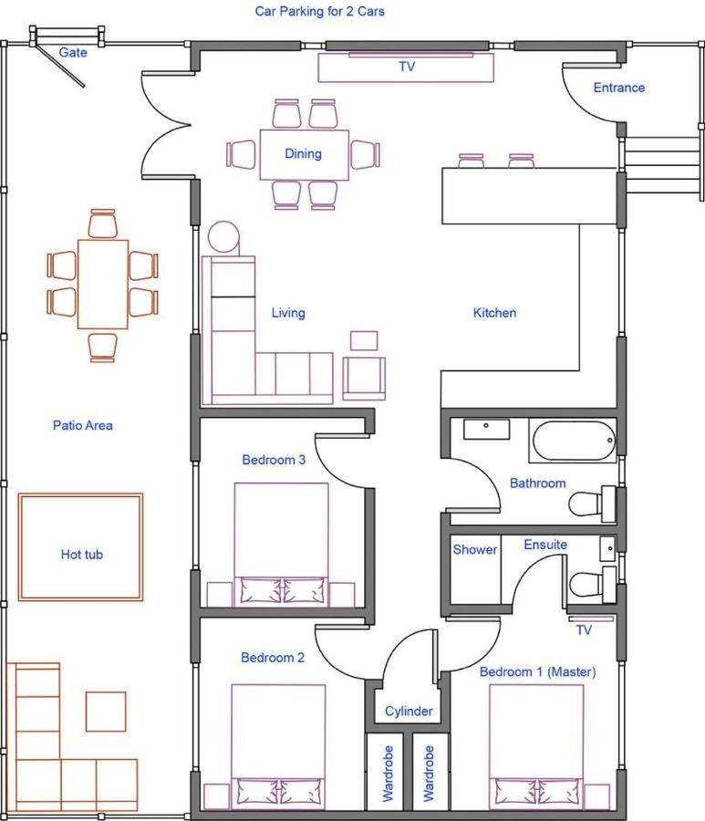 Settlers Lodge Otterburn Εξωτερικό φωτογραφία
